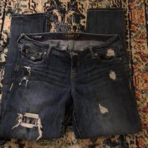 Torrid distressed Boyfriend Jeans